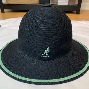 Kangol Wide Brim Black and Green
